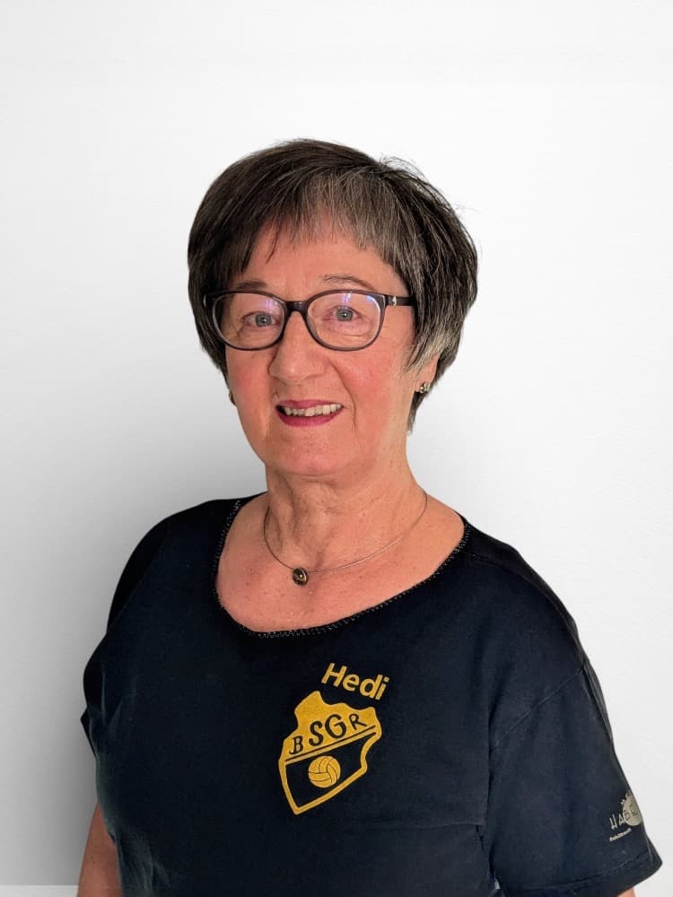 Hedi Mätz: lizenzierte Übungsleitung in den Bereichen Bubenturnen, Mädchenturnen 1 und Frauensport